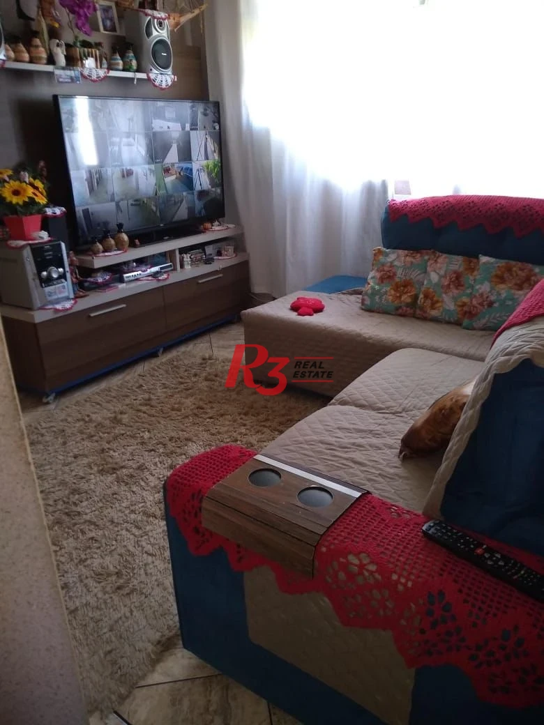 Apartamento com 2 dormitórios à venda, 60 m² - Parque São Vicente - São Vicente/SP