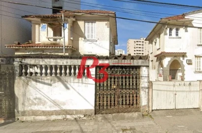 Terreno à venda, 693 m² - Vila Matias - Santos/SP