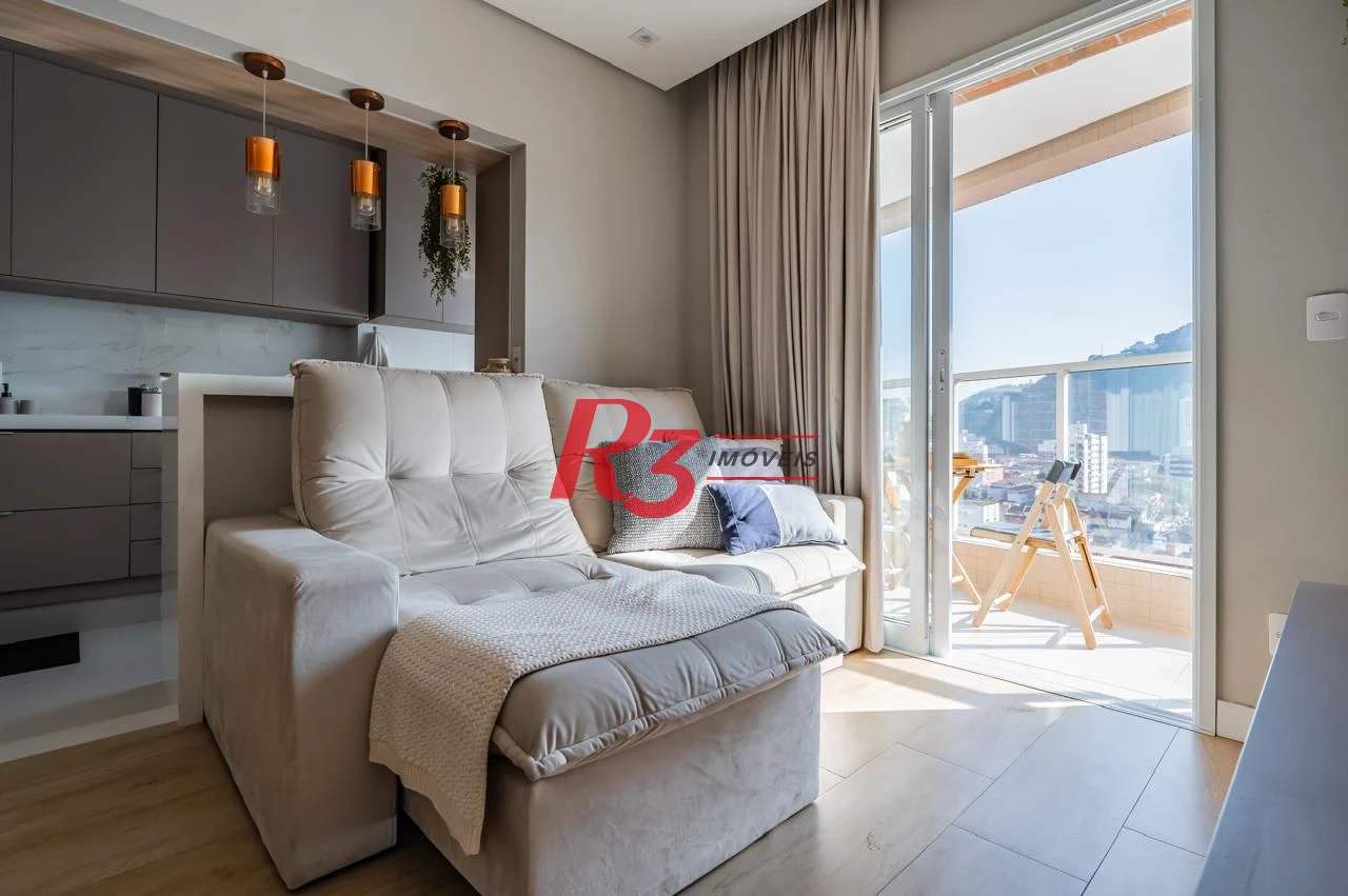 Studio à venda, 43 m² por R$ 580.000,00 - Campo Grande - Santos/SP