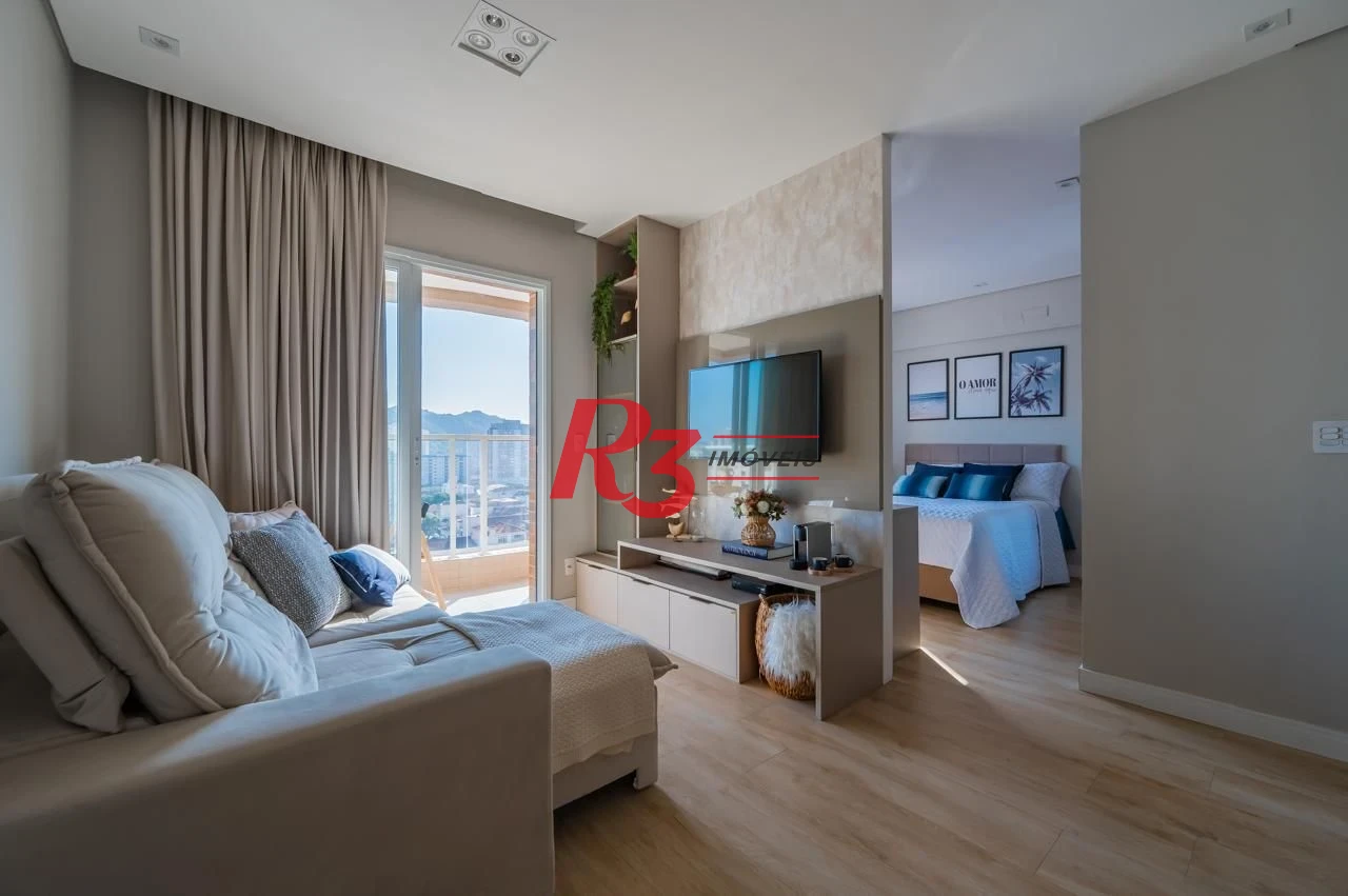 Studio à venda, 43 m² por R$ 580.000,00 - Campo Grande - Santos/SP