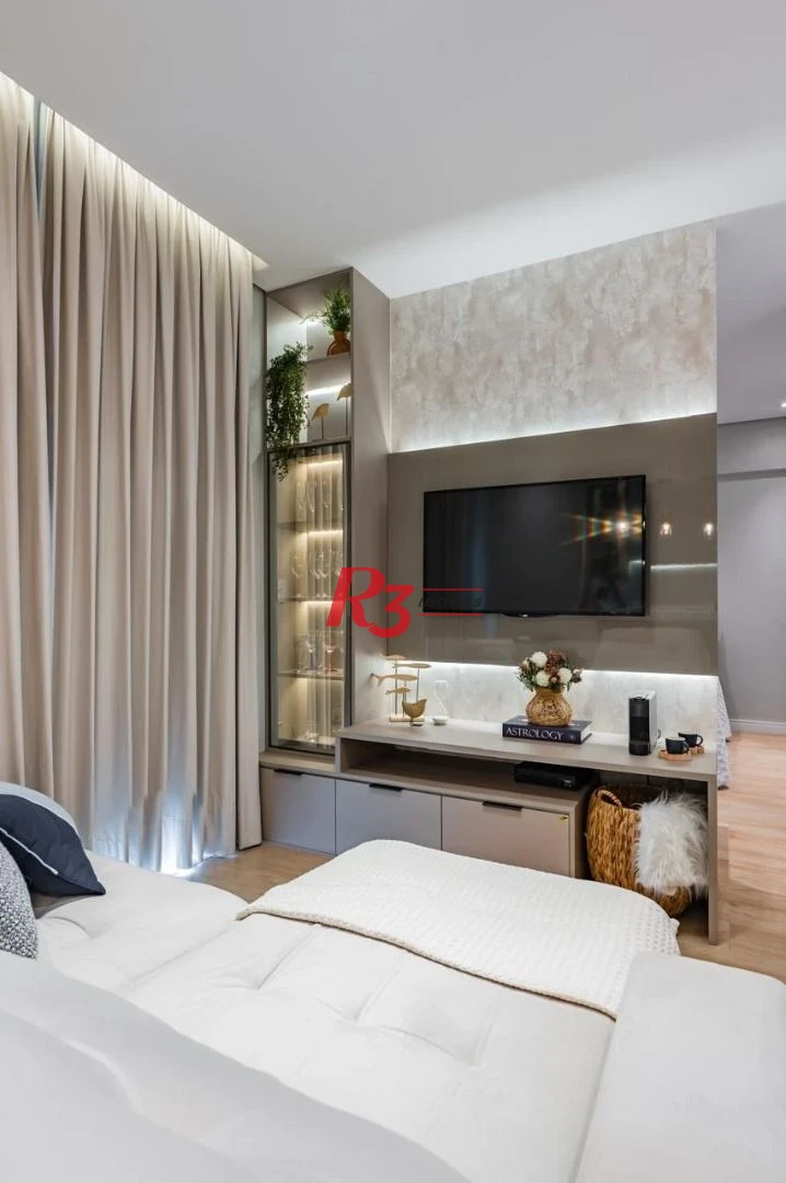 Studio à venda, 43 m² por R$ 580.000,00 - Campo Grande - Santos/SP