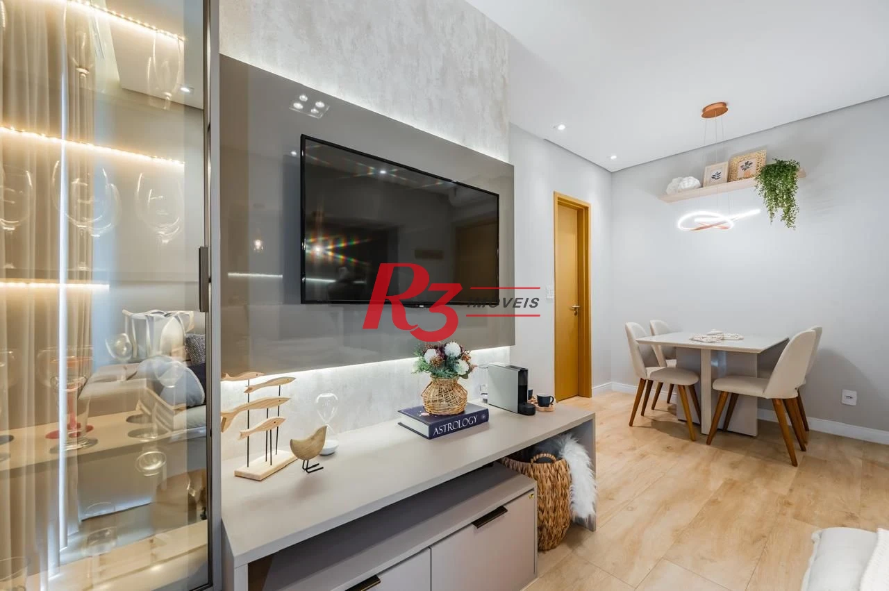 Studio à venda, 43 m² por R$ 580.000,00 - Campo Grande - Santos/SP