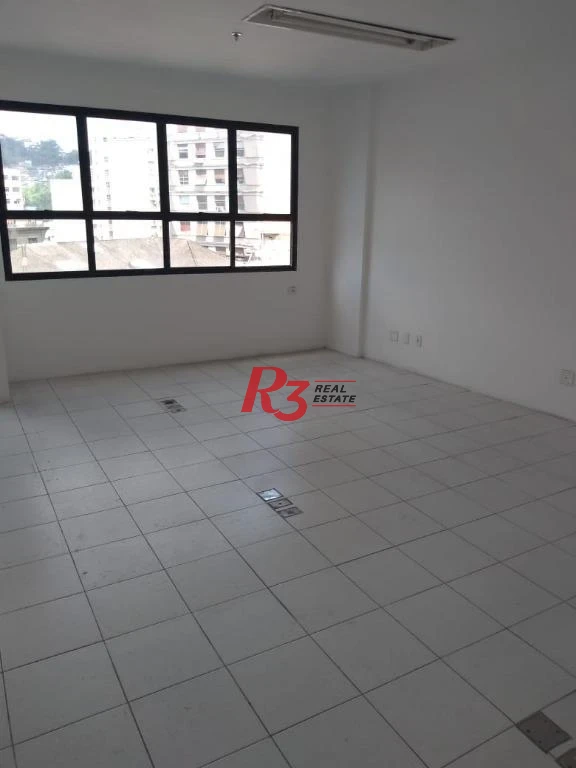 Sala, 76 m² - venda por R$ 230.000,00 ou aluguel por R$ 2.132,94/mês - Centro - Santos/SP