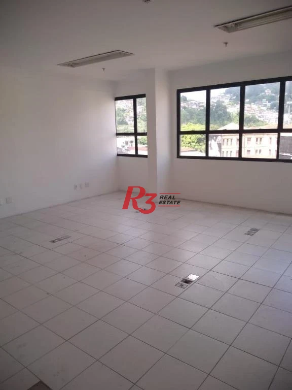 Sala, 76 m² - venda por R$ 220.000,00 ou aluguel por R$ 2.132,94/mês - Centro - Santos/SP