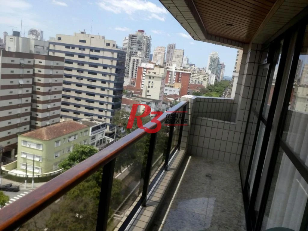 Apartamento com 3 dormitórios à venda, 160 m² por R$ 980.000,00 - Gonzaga - Santos/SP