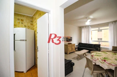 Apartamento com 3 dormitórios à venda, 150 m² - José Menino - Santos/SP
