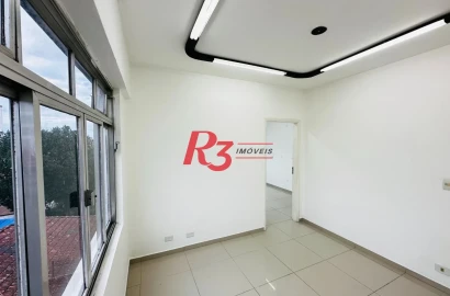 Sala para alugar, 70 m² por R$ 3.000,00/mês - Boqueirão - Santos/SP