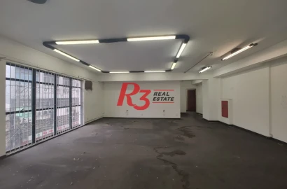 Sala para alugar, 100 m² por R$ 6.000,00/mês - Centro - Santos/SP