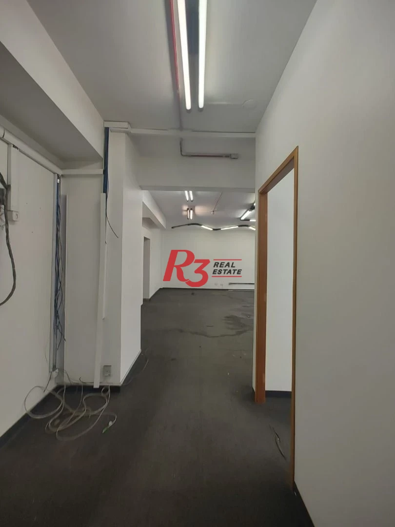 Sala para alugar, 100 m² por R$ 6.000,00/mês - Centro - Santos/SP