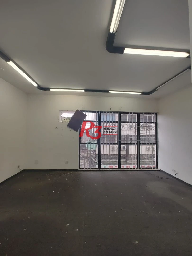 Sala para alugar, 100 m² por R$ 6.000,00/mês - Centro - Santos/SP