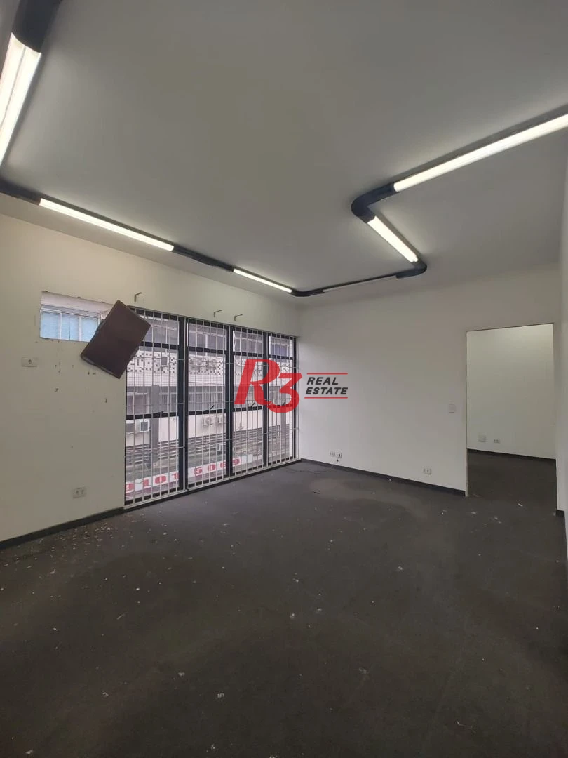 Sala para alugar, 100 m² por R$ 6.000,00/mês - Centro - Santos/SP
