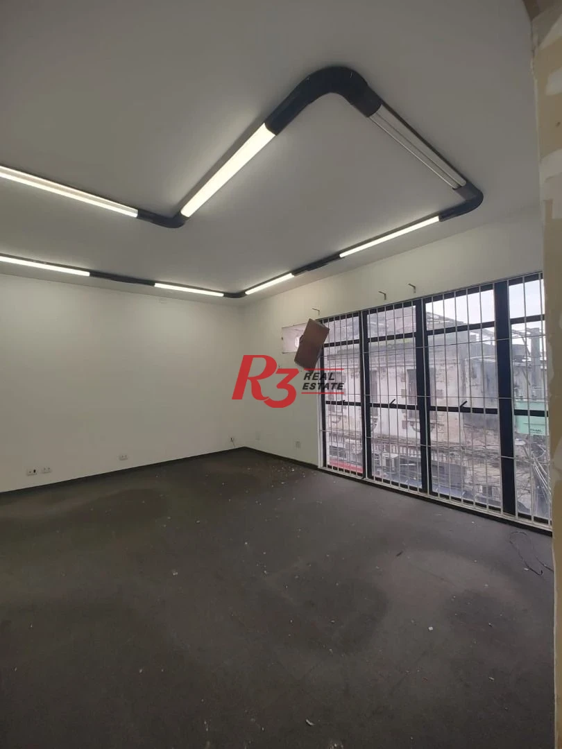 Sala para alugar, 100 m² por R$ 6.000,00/mês - Centro - Santos/SP