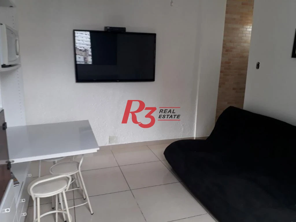 Apartamento com 1 dormitório à venda, 47 m² - José Menino - Santos/SP