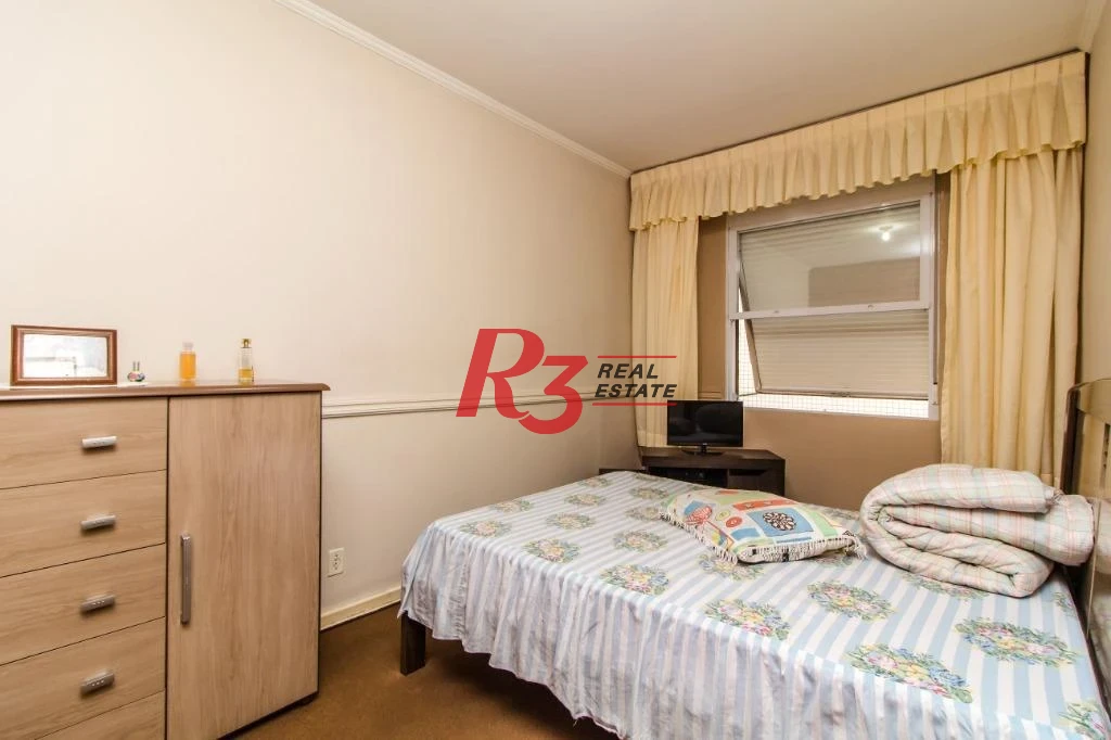 Apartamento com 2 dormitórios à venda, 100 m² - Embaré - Santos/SP