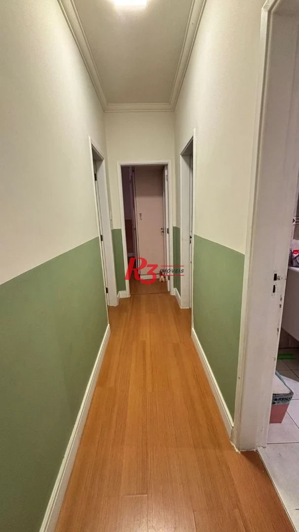 Apartamento com 3 dormitórios à venda, 157 m² por R$ 1.200.000,00 - Aparecida - Santos/SP