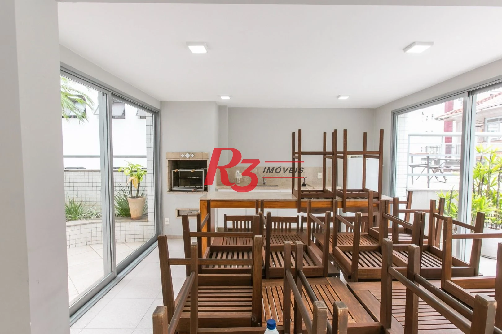 Apartamento com 4 dormitórios para alugar, 265 m² por R$ 25.000,00/mês - Boqueirão - Santos/SP