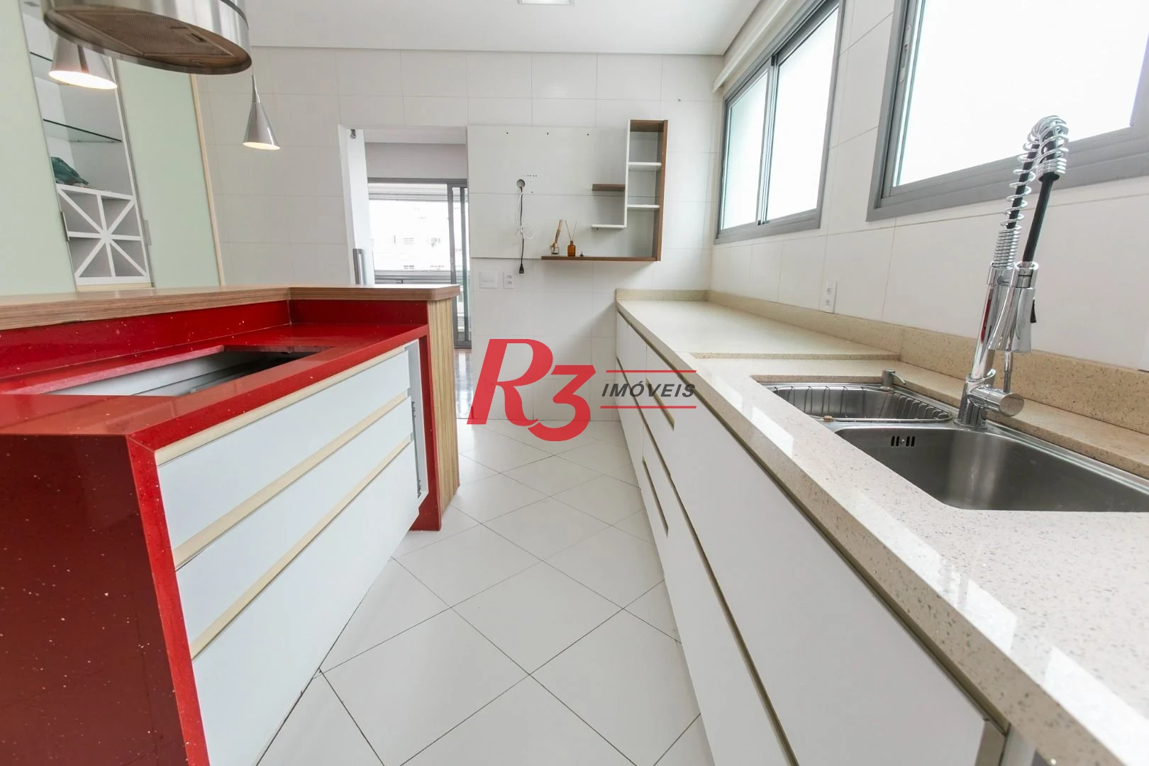 Apartamento com 4 dormitórios para alugar, 265 m² por R$ 25.000,00/mês - Boqueirão - Santos/SP