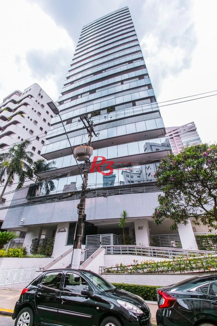 Apartamento com 4 dormitórios para alugar, 265 m² por R$ 25.000,00/mês - Boqueirão - Santos/SP