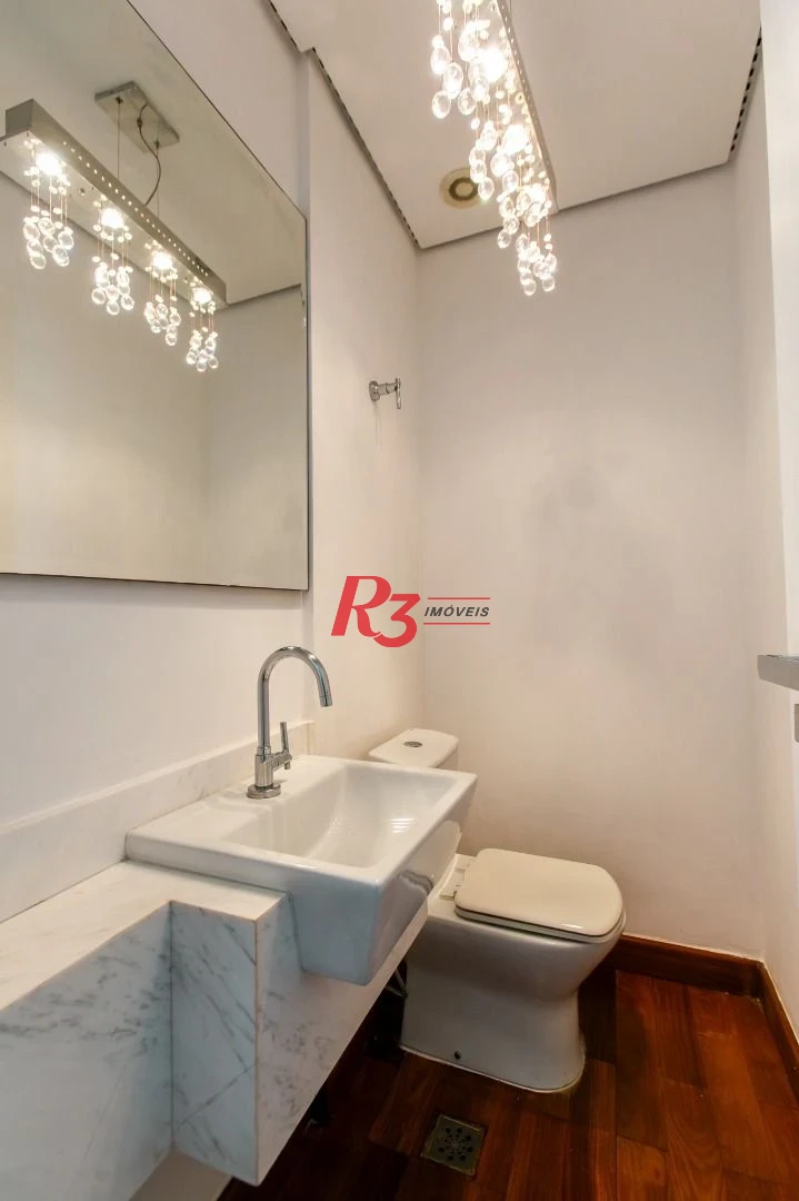 Apartamento com 4 dormitórios para alugar, 265 m² por R$ 25.000,00/mês - Boqueirão - Santos/SP