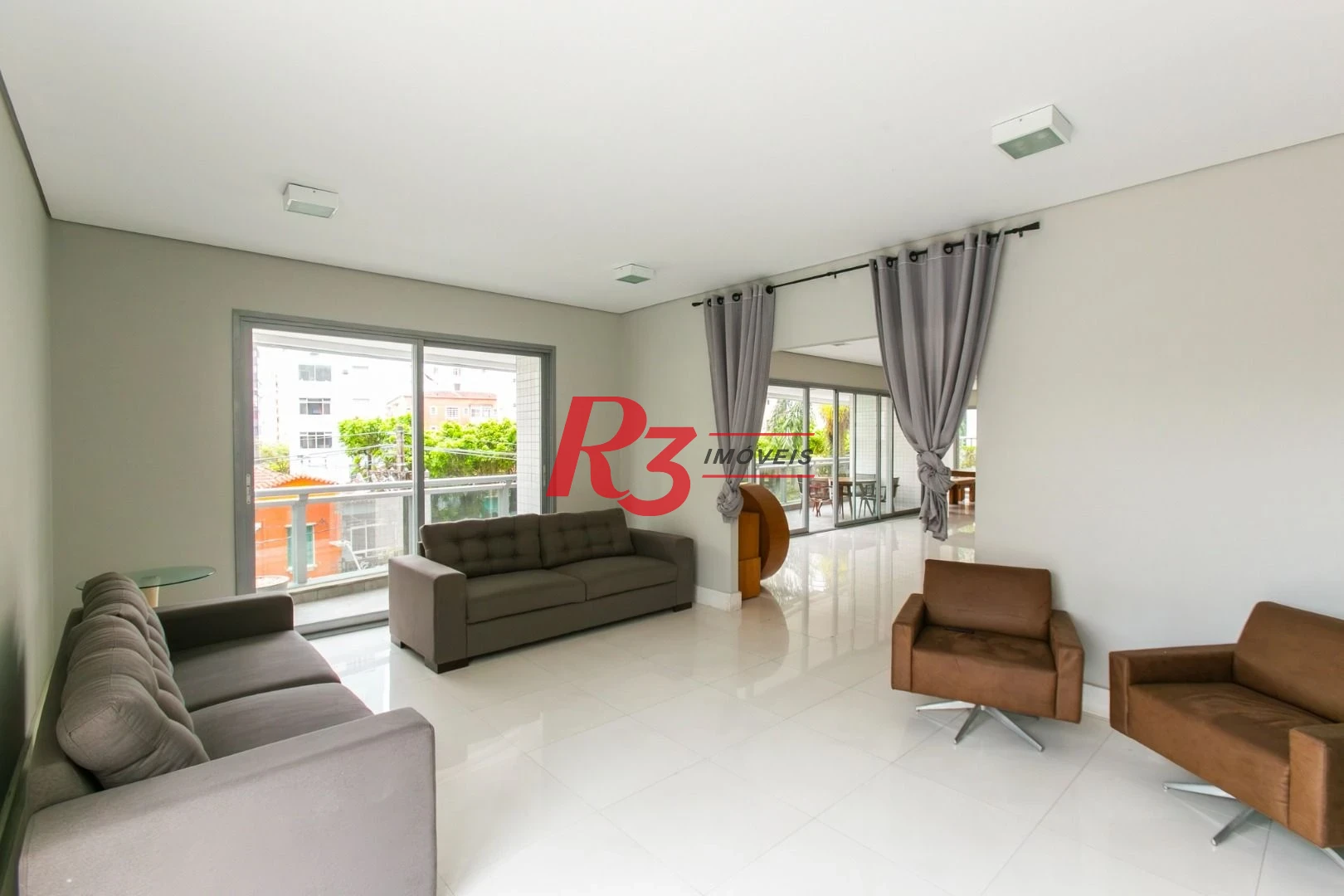 Apartamento com 4 dormitórios para alugar, 265 m² por R$ 25.000,00/mês - Boqueirão - Santos/SP