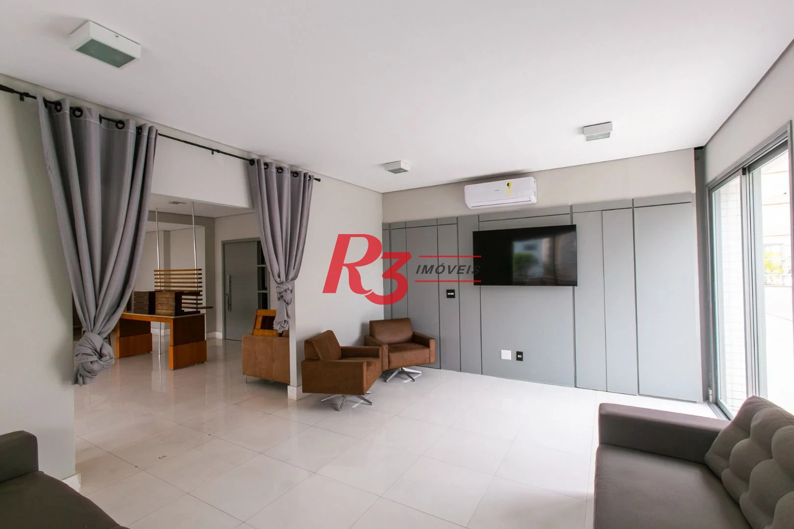 Apartamento com 4 dormitórios para alugar, 265 m² por R$ 25.000,00/mês - Boqueirão - Santos/SP