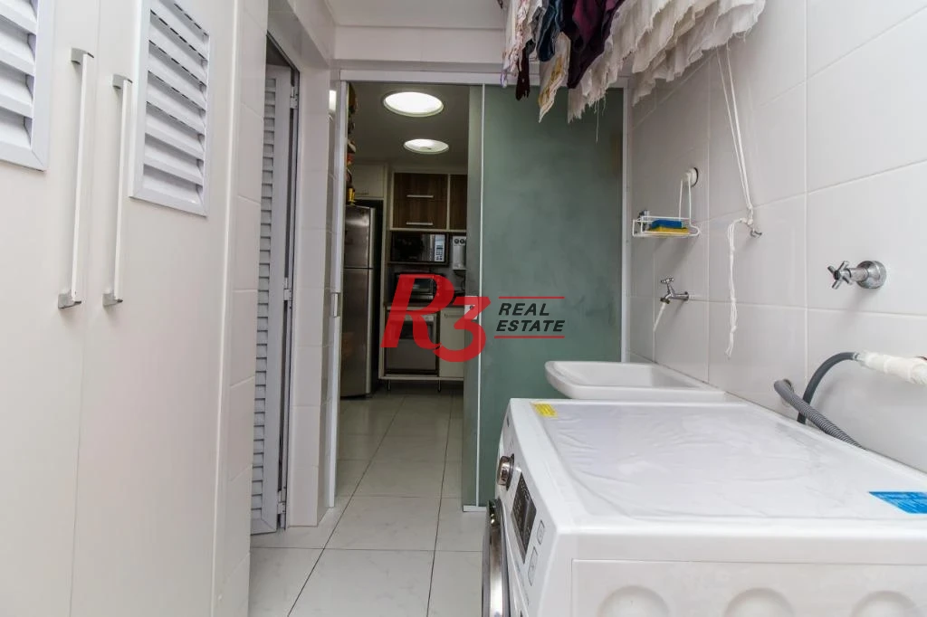 Apartamento com 4 dormitórios à venda, 191 m² - Gonzaga - Santos/SP