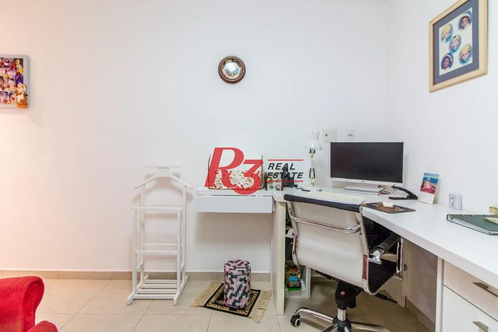 Apartamento com 4 dormitórios à venda, 191 m² - Gonzaga - Santos/SP