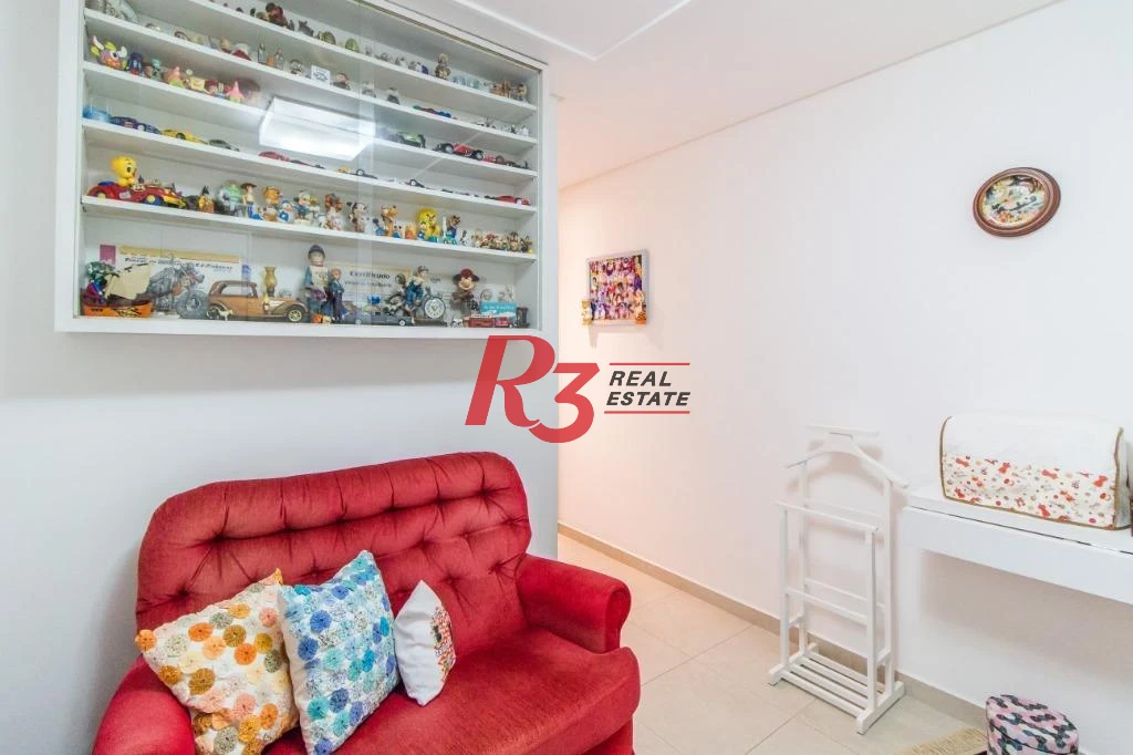 Apartamento com 4 dormitórios à venda, 191 m² - Gonzaga - Santos/SP