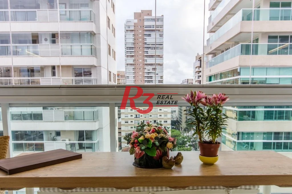 Apartamento com 4 dormitórios à venda, 191 m² - Gonzaga - Santos/SP