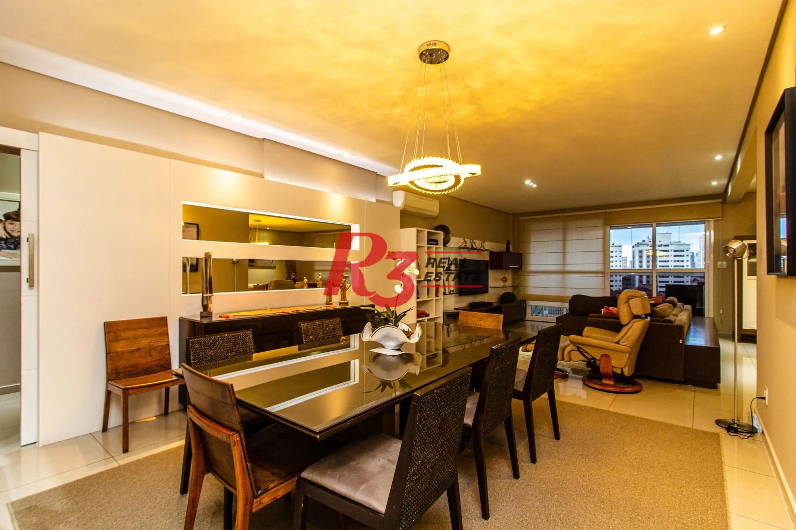 Apartamento com 3 dormitórios para alugar, 241 m² por R$ 10.000,00/mês - Aparecida - Santos/SP
