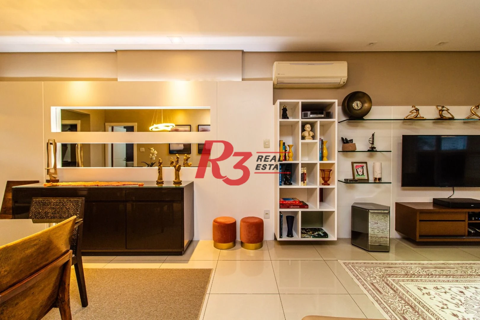Apartamento com 3 dormitórios para alugar, 241 m² por R$ 10.000,00/mês - Aparecida - Santos/SP