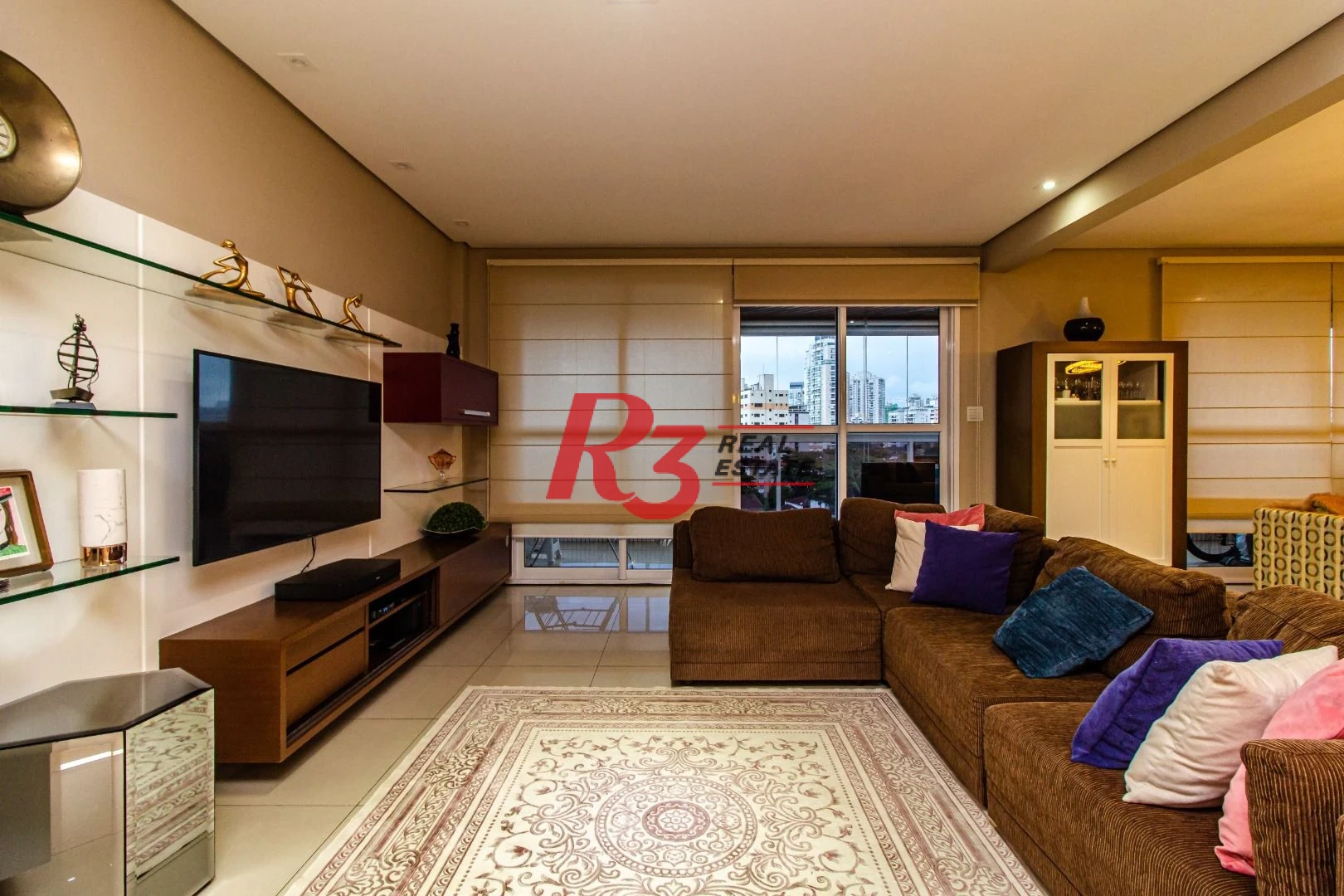 Apartamento com 3 dormitórios para alugar, 241 m² por R$ 10.000,00/mês - Aparecida - Santos/SP