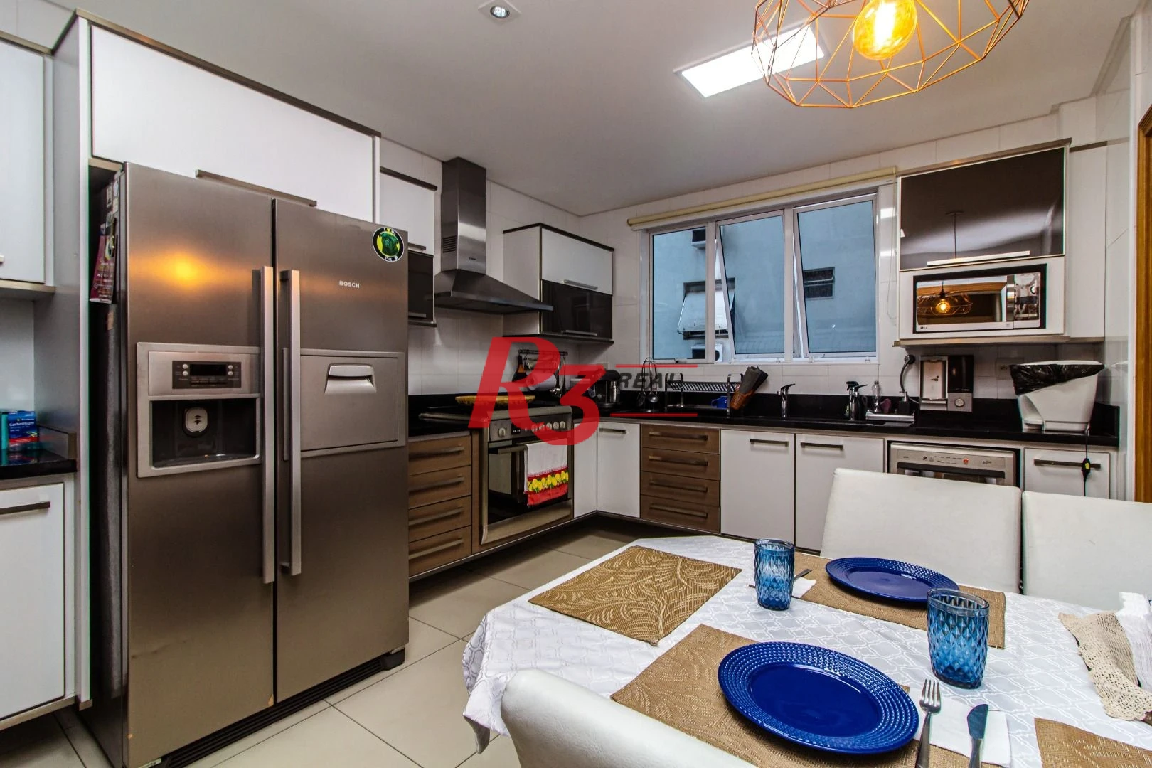 Apartamento com 3 dormitórios para alugar, 241 m² por R$ 10.000,00/mês - Aparecida - Santos/SP