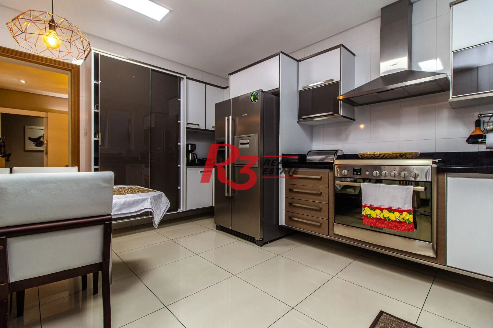 Apartamento com 3 dormitórios para alugar, 241 m² por R$ 10.000,00/mês - Aparecida - Santos/SP