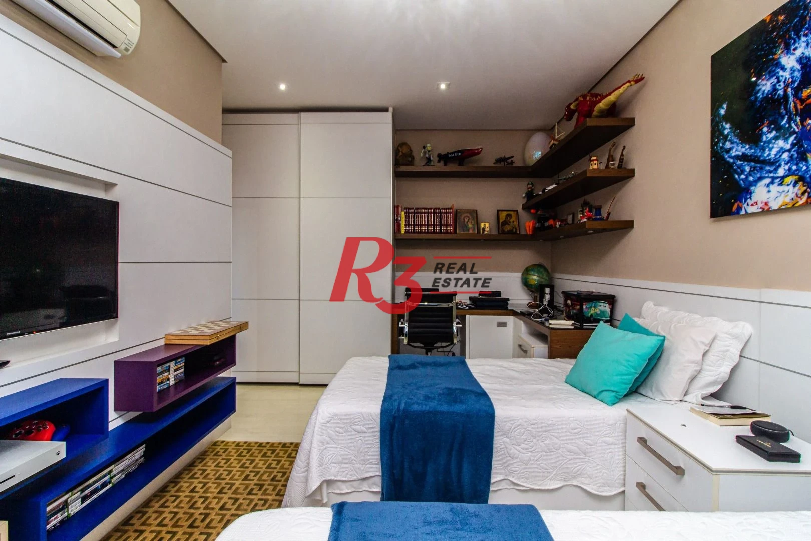 Apartamento com 3 dormitórios para alugar, 241 m² por R$ 10.000,00/mês - Aparecida - Santos/SP