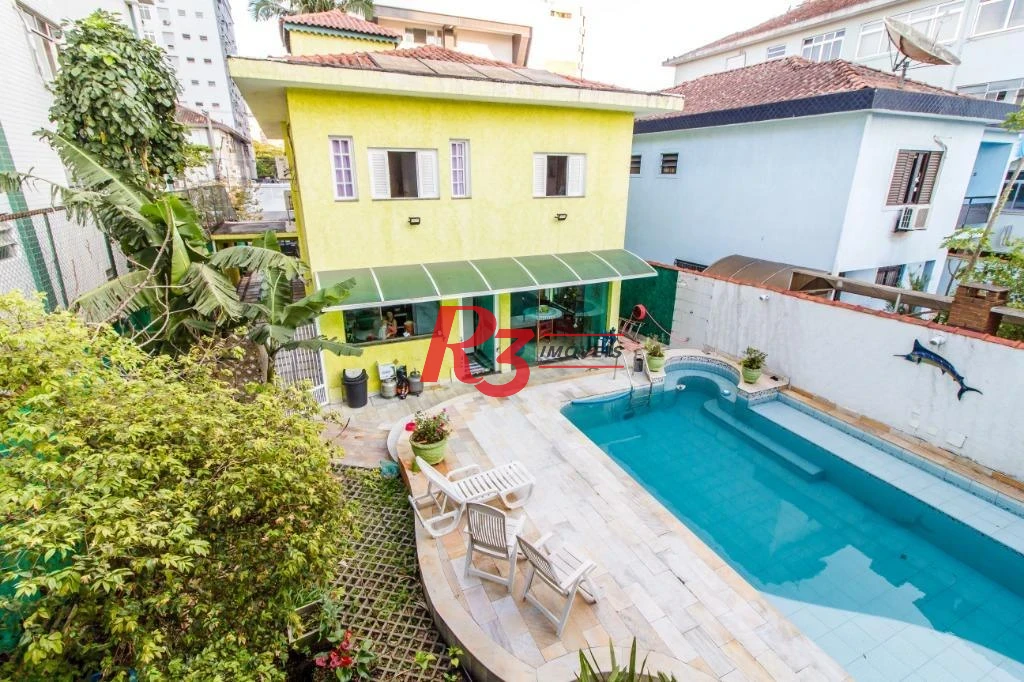 Casa, 360 m² - venda por R$ 5.200.000,00 ou aluguel por R$ 21.910,00/mês - Aparecida - Santos/SP
