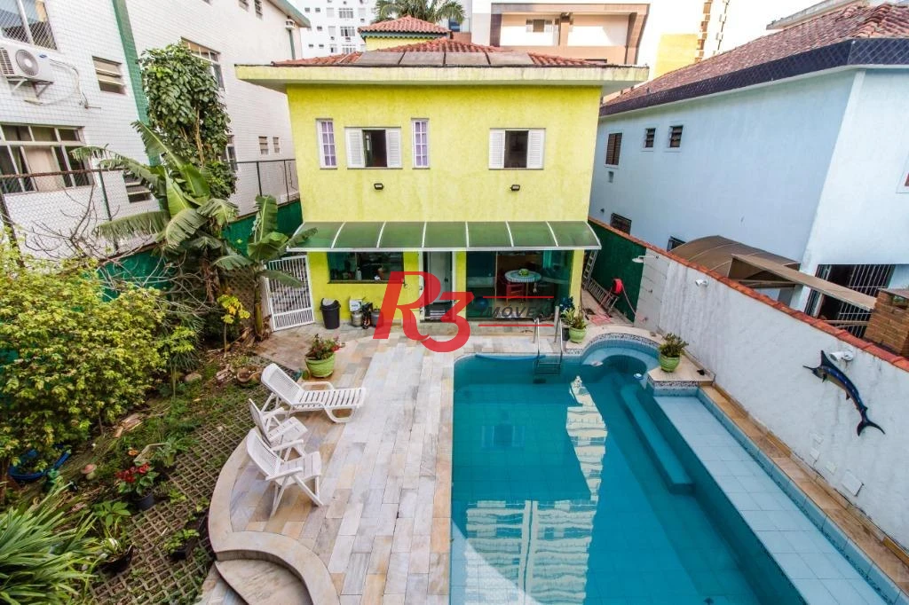Casa, 360 m² - venda por R$ 5.200.000,00 ou aluguel por R$ 21.910,00/mês - Aparecida - Santos/SP