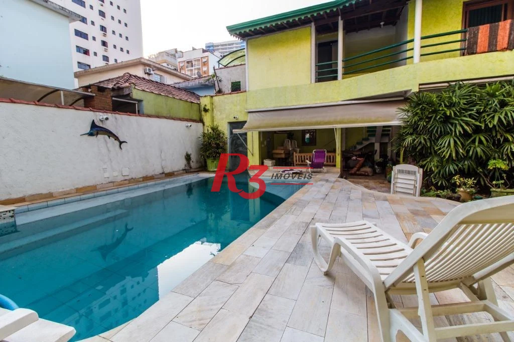 Casa, 360 m² - venda por R$ 5.200.000,00 ou aluguel por R$ 21.910,00/mês - Aparecida - Santos/SP