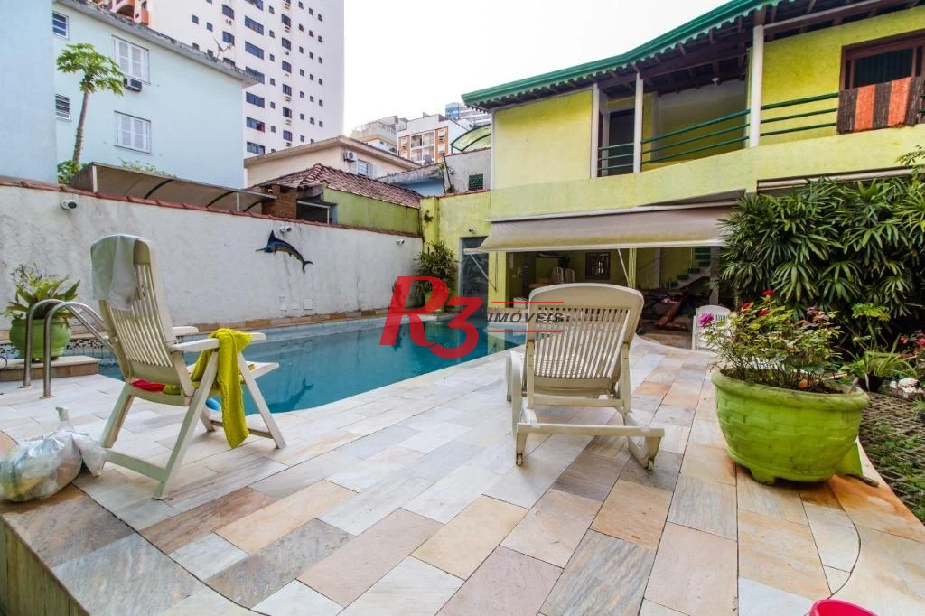 Casa, 360 m² - venda por R$ 5.200.000,00 ou aluguel por R$ 21.910,00/mês - Aparecida - Santos/SP
