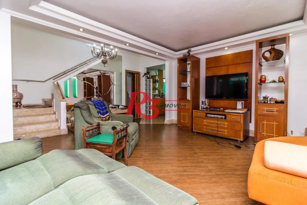 Casa, 360 m² - venda por R$ 5.200.000,00 ou aluguel por R$ 21.910,00/mês - Aparecida - Santos/SP