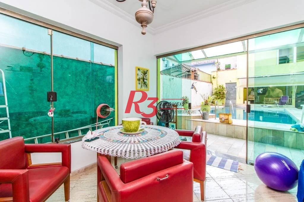 Casa, 360 m² - venda por R$ 5.200.000,00 ou aluguel por R$ 21.910,00/mês - Aparecida - Santos/SP