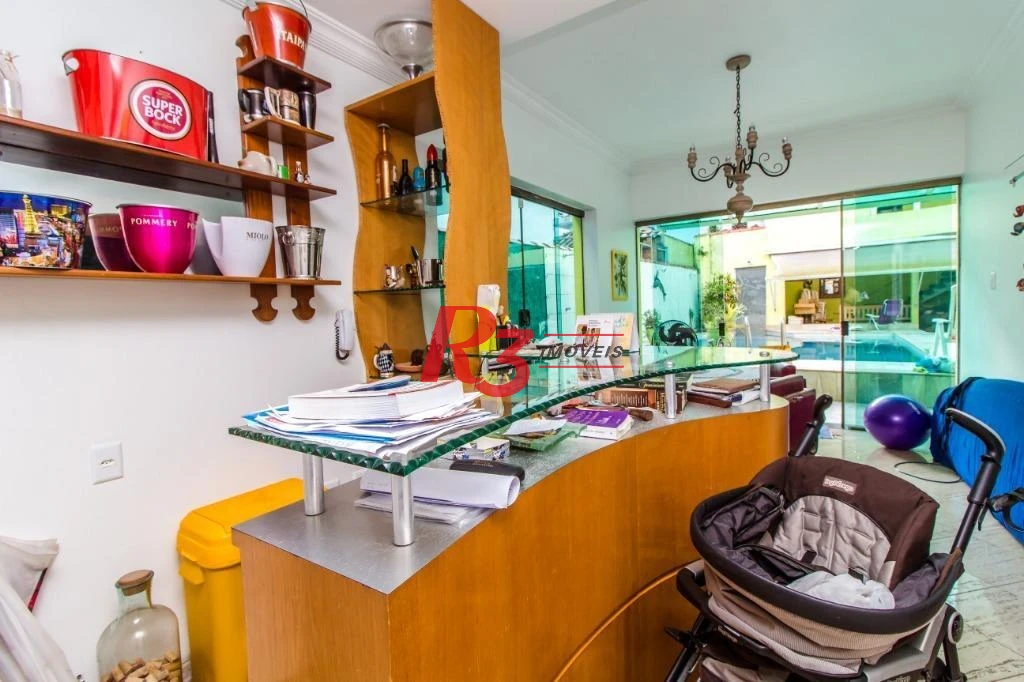 Casa, 360 m² - venda por R$ 5.200.000,00 ou aluguel por R$ 21.910,00/mês - Aparecida - Santos/SP