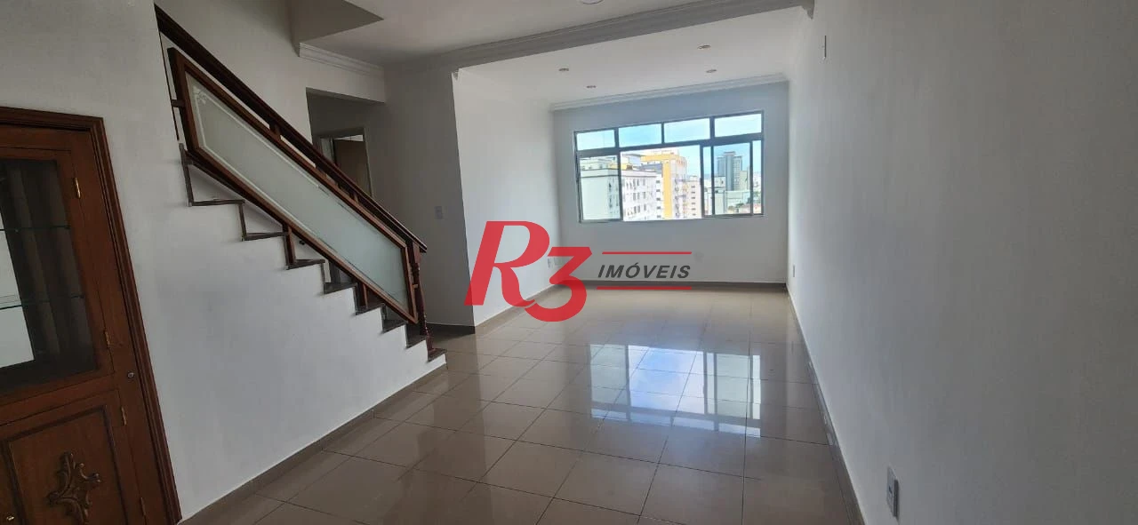 Cobertura à venda, 260 m² por R$ 1.300.000,00 - Campo Grande - Santos/SP