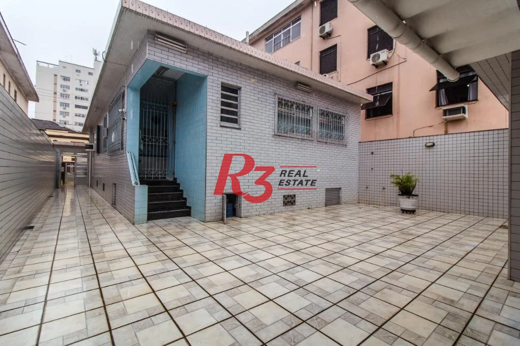 Casa com 4 dormitórios à venda, 254 m² - Marapé - Santos/SP
