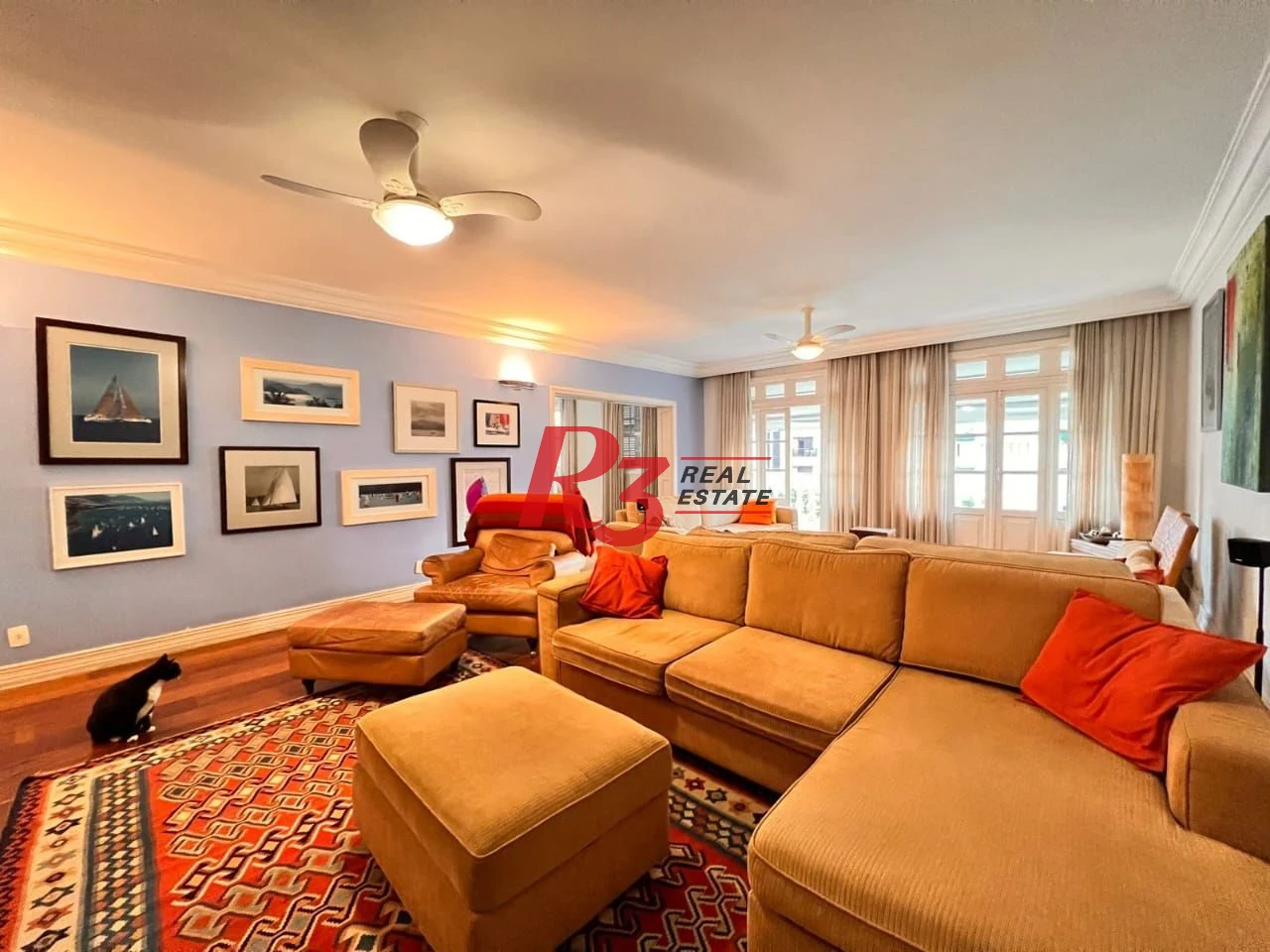 Apartamento com 4 dormitórios, 301 m² - venda por R$ 2.200.000,00 ou aluguel por R$ 14.424,00/mês - Boqueirão - Santos/SP