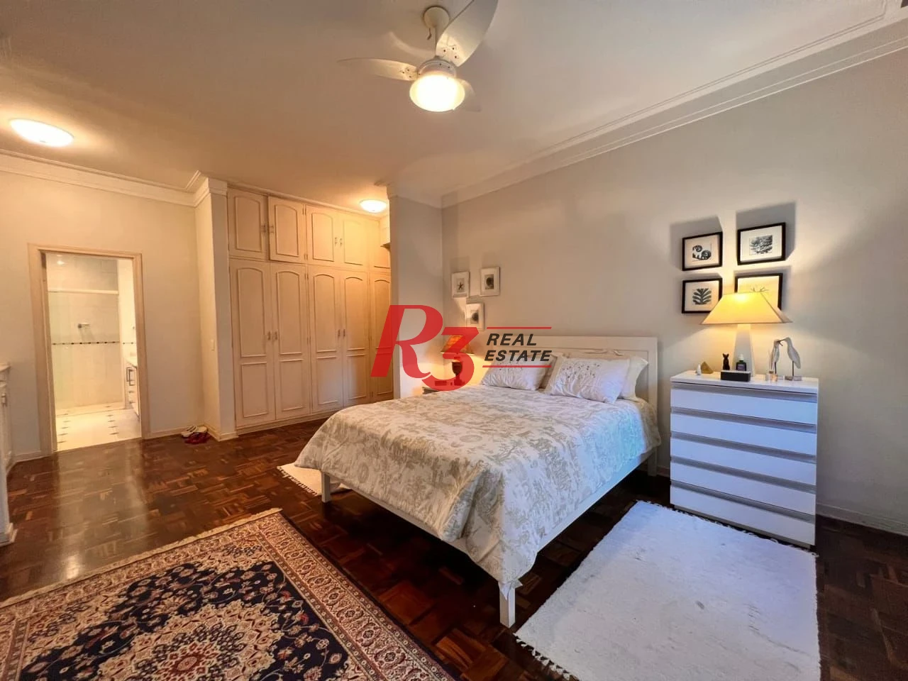 Apartamento com 4 dormitórios, 301 m² - venda por R$ 2.200.000,00 ou aluguel por R$ 14.424,00/mês - Boqueirão - Santos/SP