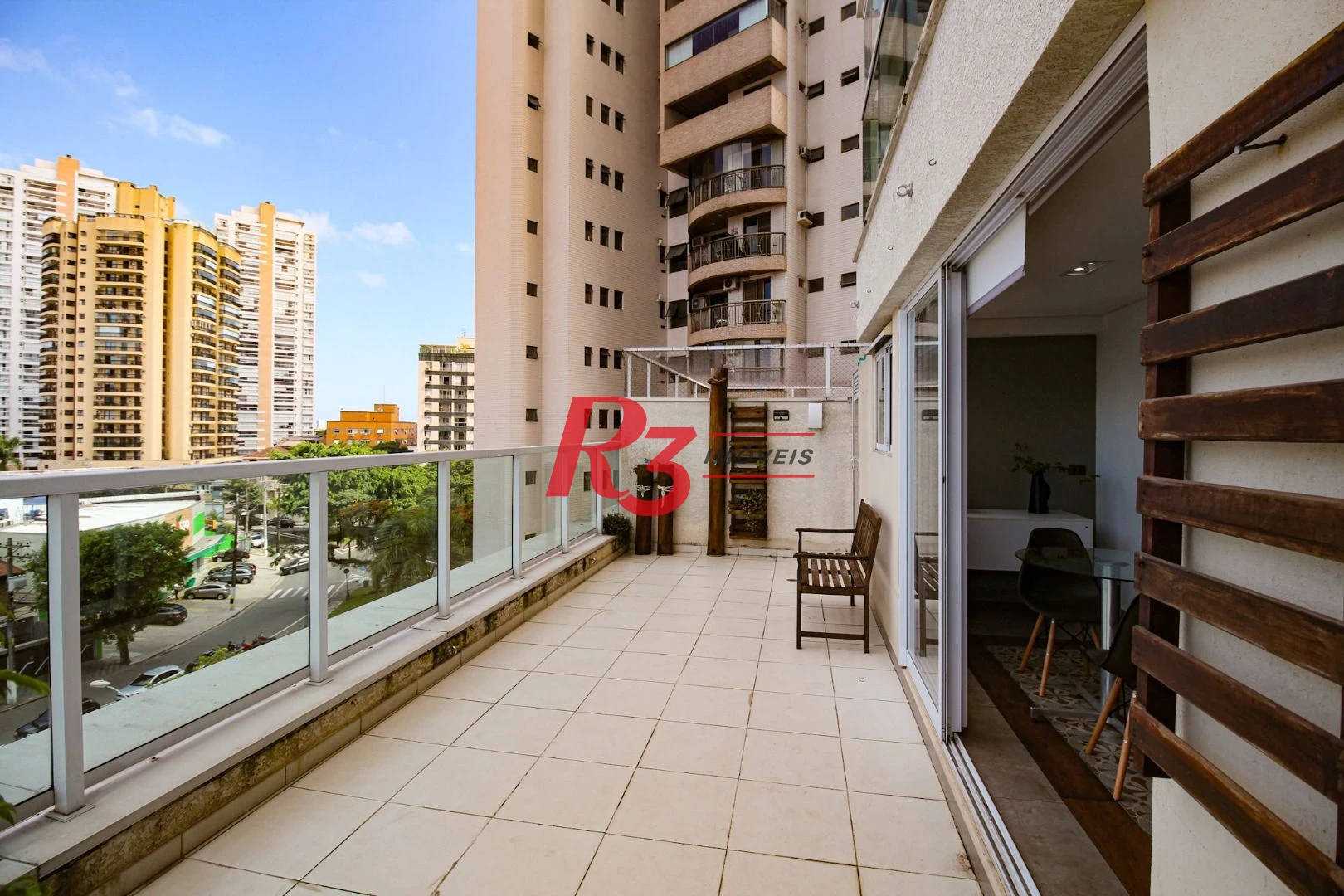 Apartamento Garden com 1 dormitório para alugar, 78 m² por R$ 5.050,00/mês - Ponta da Praia - Santos/SP