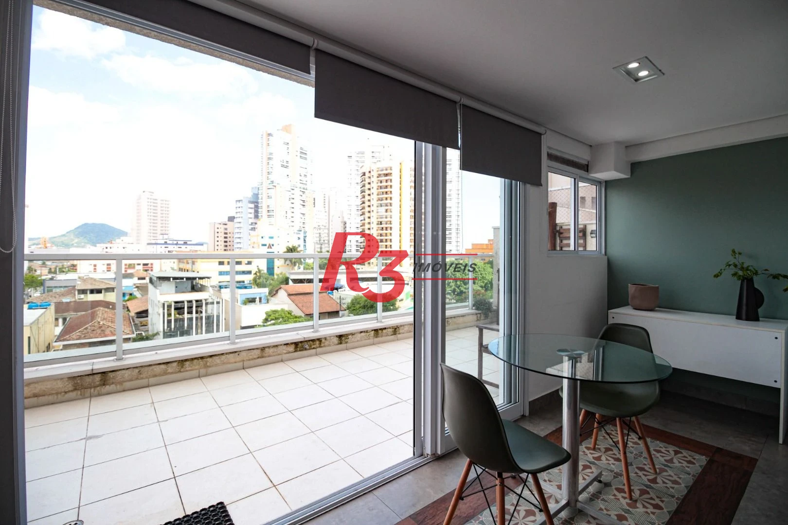 Apartamento Garden com 1 dormitório para alugar, 78 m² por R$ 5.050,00/mês - Ponta da Praia - Santos/SP