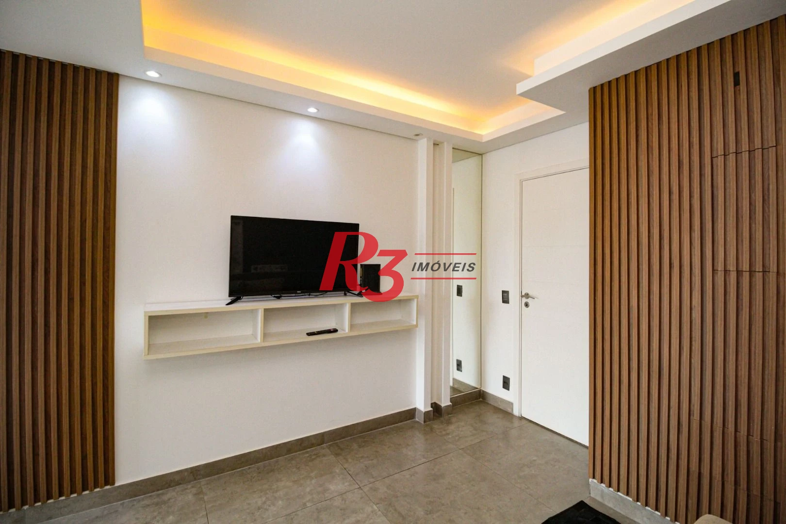 Apartamento Garden com 1 dormitório para alugar, 78 m² por R$ 5.050,00/mês - Ponta da Praia - Santos/SP
