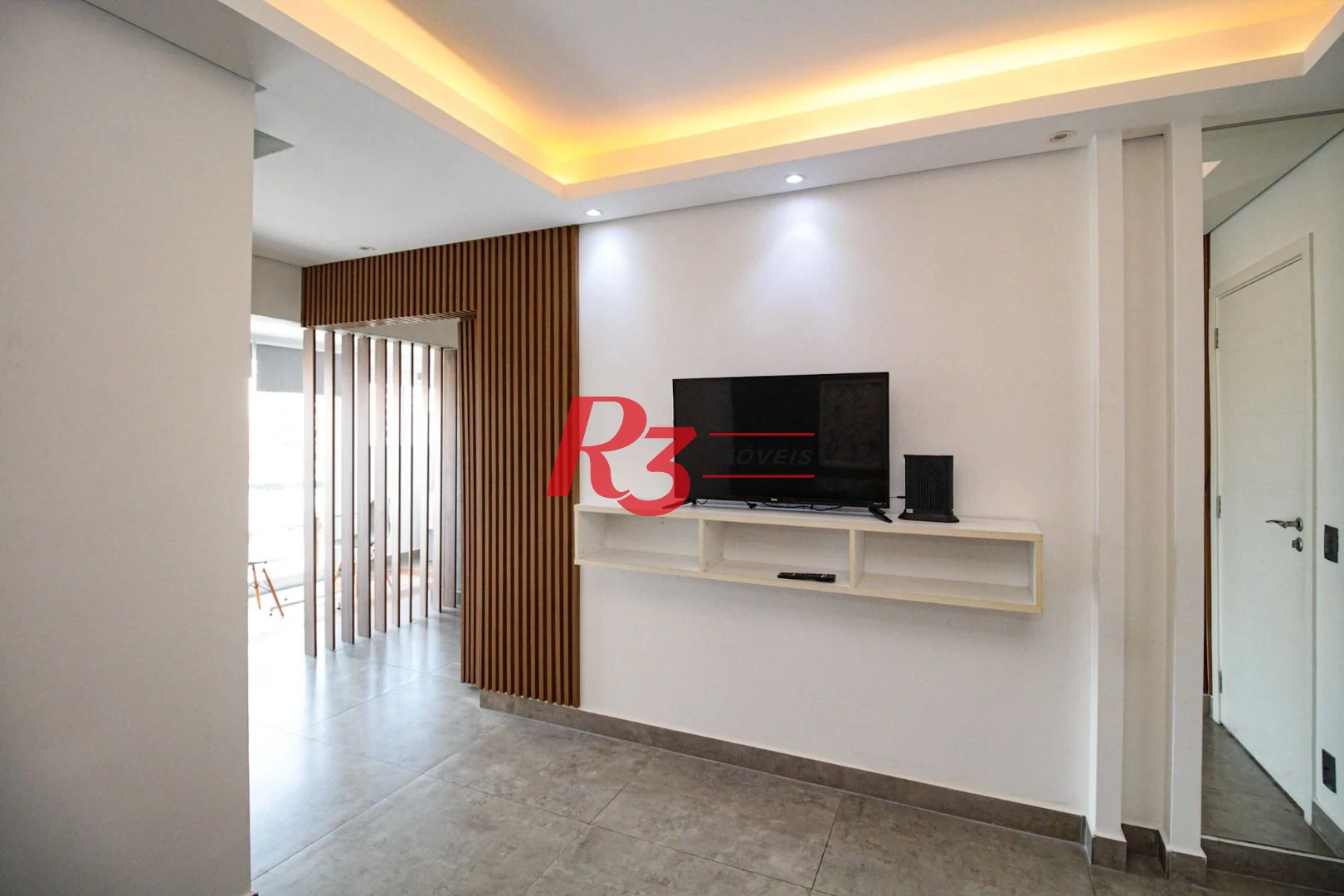 Apartamento Garden com 1 dormitório para alugar, 78 m² por R$ 5.050,00/mês - Ponta da Praia - Santos/SP